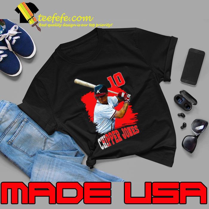 Chipper jones 10 American former professional baseball third baseman T-Shirt Unisex Chipper jones 10 American former professional baseball third baseman T-Shirt Unisex
