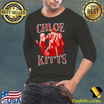 Chloe Kitts Collage basketball shirt