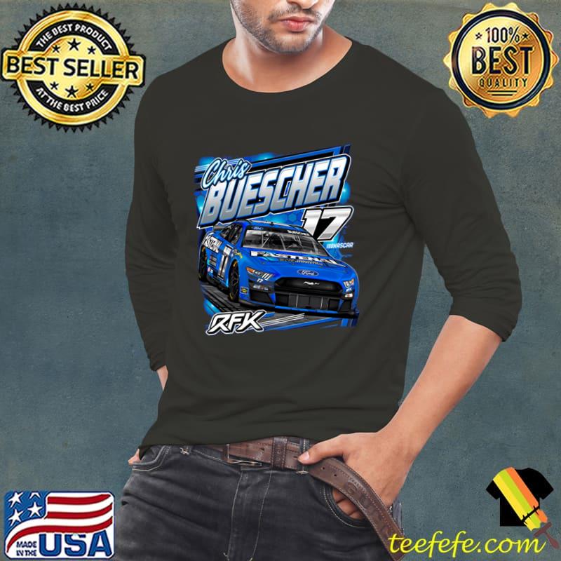 Chris Buescher American professional stock car racing driver Car T-Shirt Long Sleeve Tee Chris Buescher American professional stock car racing driver Car T-Shirt Long Sleeve Tee