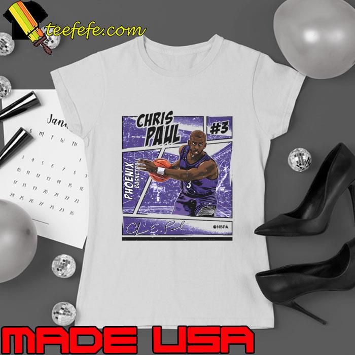 Chris Paul American professional basketball player Phoenix Comic T-Shirt Chris Paul American professional basketball player Phoenix Comic T-Shirt