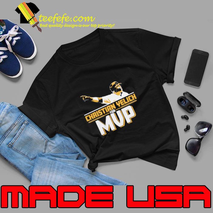 Christian Yelich American professional baseball left fielder MVP T-Shirt Unisex Christian Yelich American professional baseball left fielder MVP T-Shirt Unisex