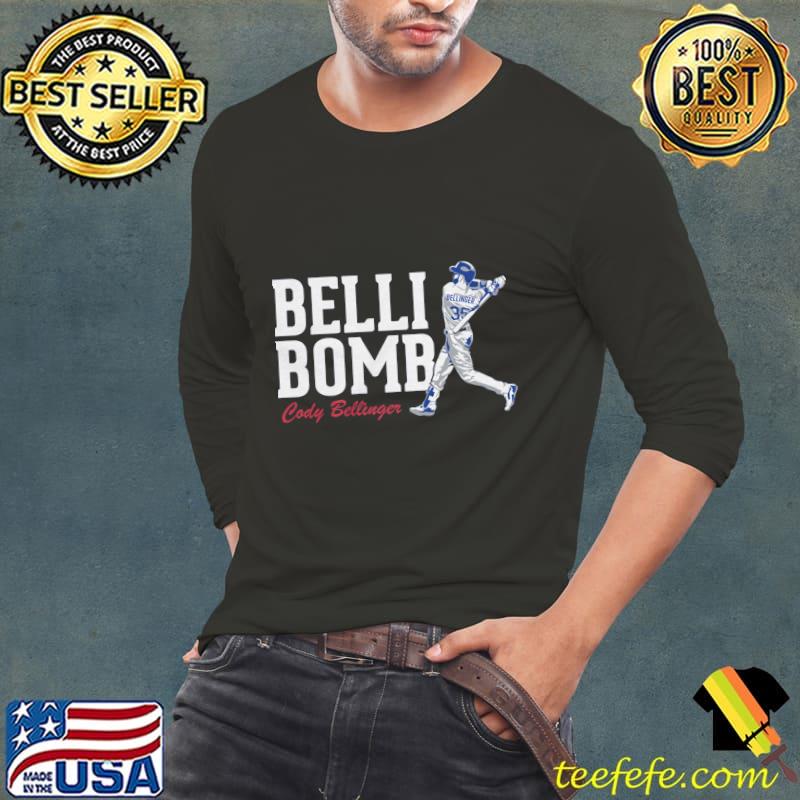 Cody Bellinger American professional baseball outfielder Belli Bombs T-Shirt