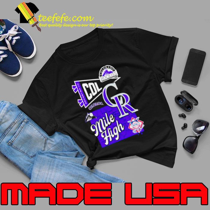 Colorado Rockies mile high -shirt