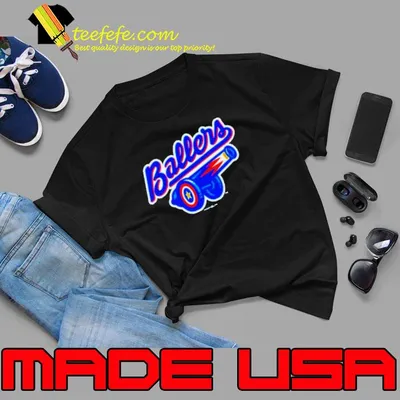 Columbia County Cannons ballers logo shirt