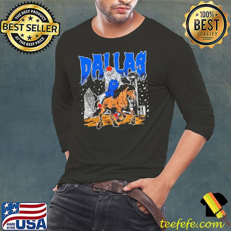 Dallas Mavericks Skeleton Basketball T-s Long Sleeve Tee Dallas Mavericks Skeleton Basketball T-s Long Sleeve Tee