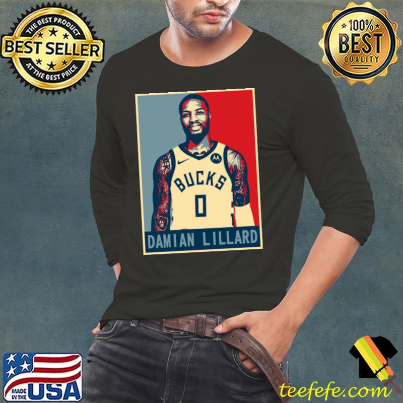 Damian Lillard American professional basketball player Milwaukee Bucks T-Shirt