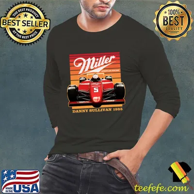 Danny Sullivan 80s Retro American former racing driver T-Shirt