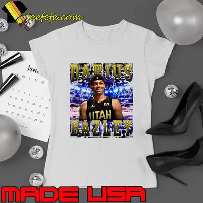 Darius Bazley American professional basketball player for the Utah Jazz T-Shirt