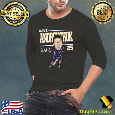 Dave Andreychuk Canadian former professional ice hockey left winger Buffalo Cartoon T-Shirt