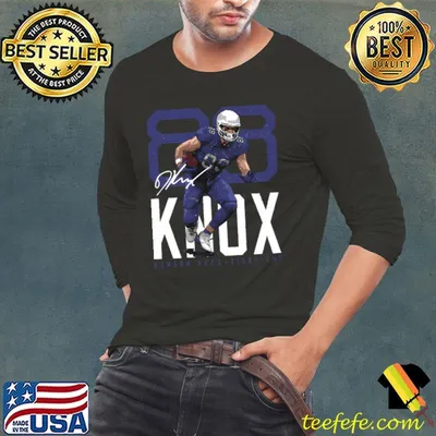 Dawson Knox American football tight end Buffalo Bold Number T-Shirt