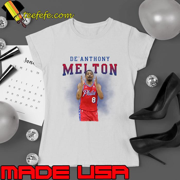 De'Anthony Melton American professional basketball player Philadelphia 76ers T-Shirt De'Anthony Melton American professional basketball player Philadelphia 76ers T-Shirt