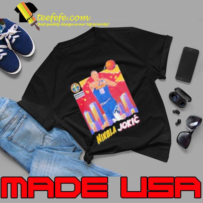 Denver Nuggets Sky Player Nikola Jokic #15 Shirt Unisex Denver Nuggets Sky Player Nikola Jokic #15 Shirt Unisex