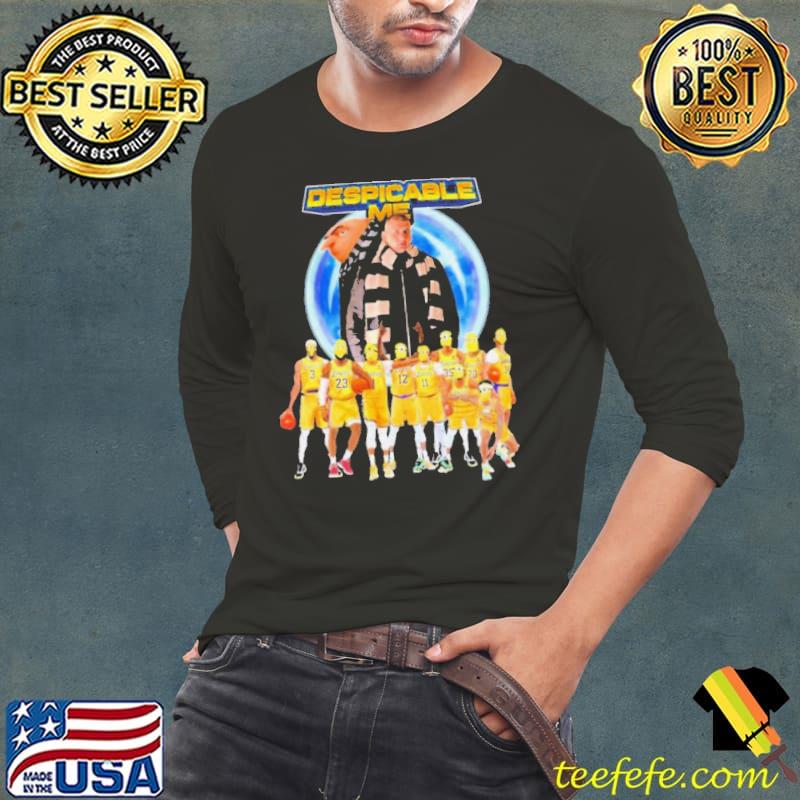Despicable Me Los Angeles Lakers Shirt Long Sleeve Tee Despicable Me Los Angeles Lakers Shirt Long Sleeve Tee