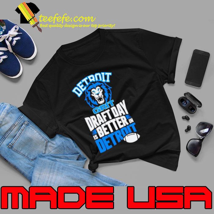 Detroit football Draft day is better in s Unisex Detroit football Draft day is better in s Unisex