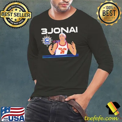 Dijonai Carrington Connecticut Sun 3 point shooter shirt
