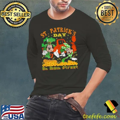 Disney St. Patrick’s Day On Main Street  shirt