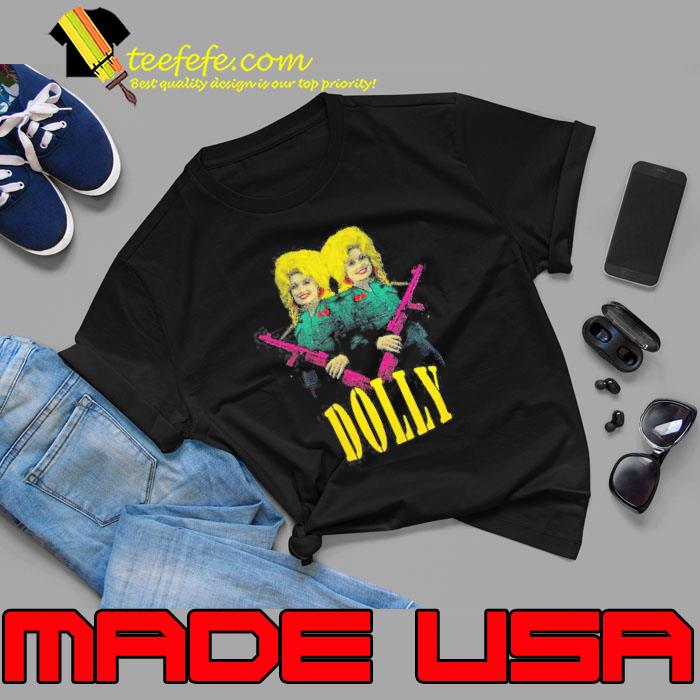 Dolly Parton Army Screen Printed Shirt Unisex Dolly Parton Army Screen Printed Shirt Unisex