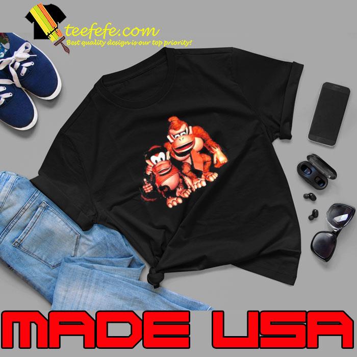Donkey-&-Diddy-Kong-Thumbs-Up-TShirt-c4b581-0 Unisex Donkey-&-Diddy-Kong-Thumbs-Up-TShirt-c4b581-0 Unisex