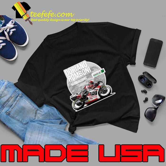 Doriano Romboni 1990 Nürburgring Italian Grand Prix motorcycle road racer T-Shirt Unisex Doriano Romboni 1990 Nürburgring Italian Grand Prix motorcycle road racer T-Shirt Unisex