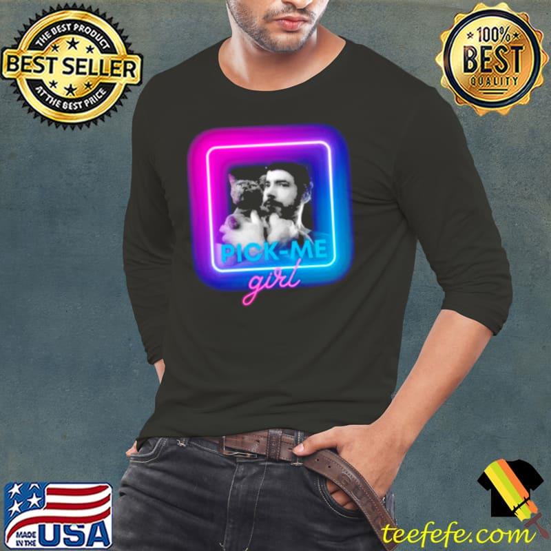 Drag talk and cat pick me girl s Long Sleeve Tee Drag talk and cat pick me girl s Long Sleeve Tee
