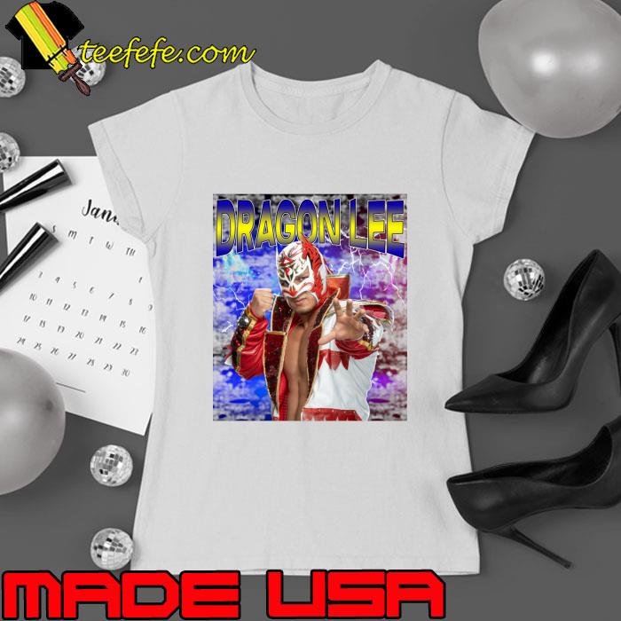 DRAGON LEE Mexican luchador enmascarado masked professional wrestler T-Shirt