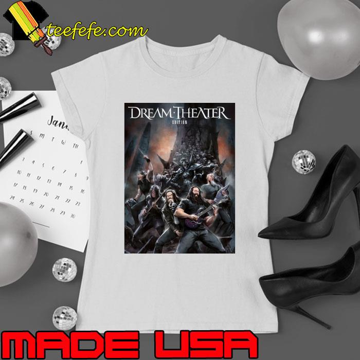 Dream Theater American progressive metal band T-Shirt Ladies tee Dream Theater American progressive metal band T-Shirt Ladies tee