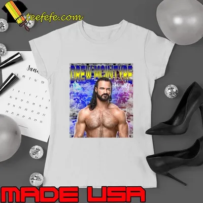 DREW MCINTYRE Scottish professional wrestler T-Shirt