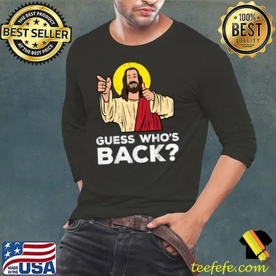 Easter Guess Whos Back Jesus Funny Religion Shirt
