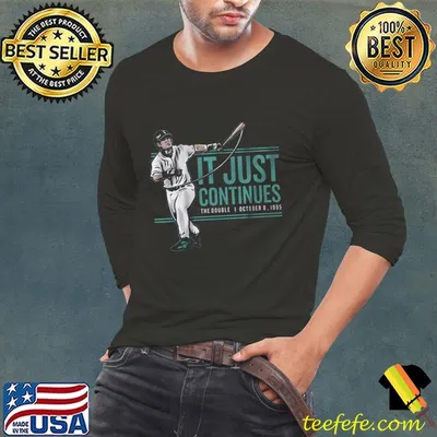 Edgar Martinez Rican former professional baseball player The Double T-Shirt
