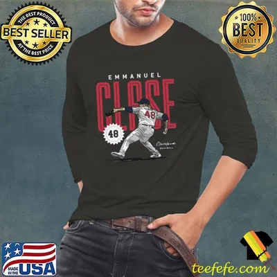 Emmanuel Clase Dominican professional baseball pitcher Cleveland Card T-Shirt
