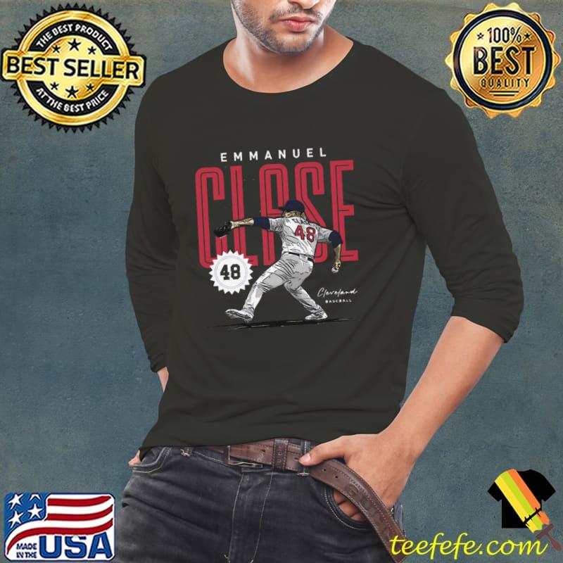 Emmanuel Clase Dominican professional baseball pitcher Cleveland Card T-Shirt