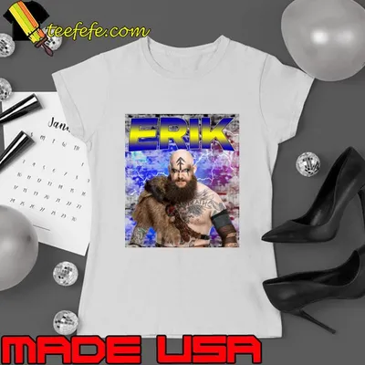 ERIK American professional wrestler Raw brand under T-Shirt