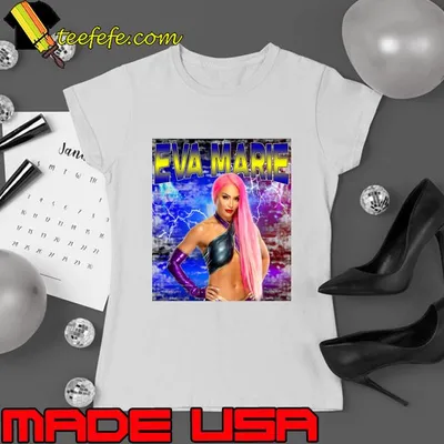 EVA MARIE American actress fashion designer model and professional wrestler T-Shirt