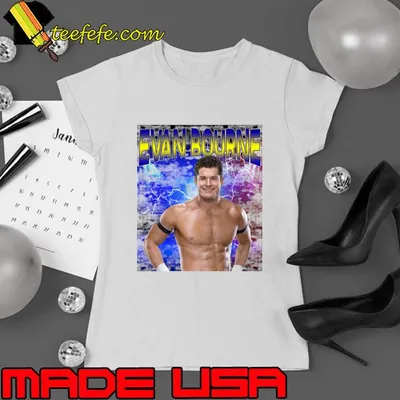 EVAN BOURNE Sydal wrestled in WWE time WWE Tag Team Champion T-Shirt