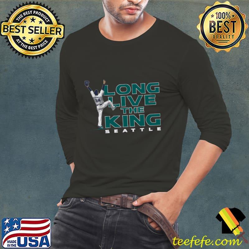 Felix Hernandez Long Live The King Venezuelan former professional baseball pitcher T-Shirt