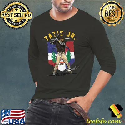 Fernando Tatis Jr. San Diego Country Flag Signature T-Shirt