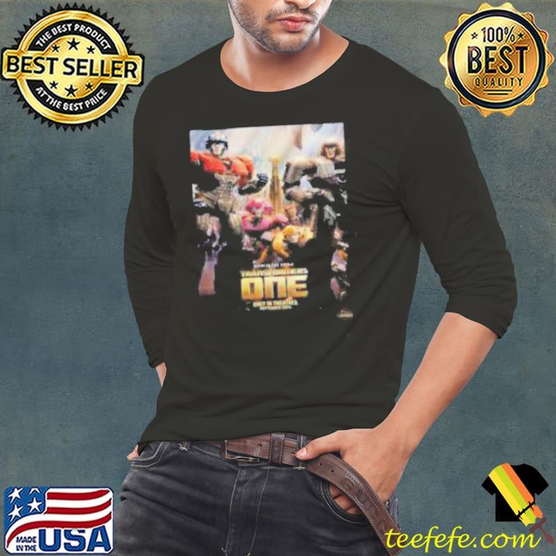 First Poster For TRANSFORMERS ONE Has Been Released Releasing In Theaters On September 20 Classic Shirt Long Sleeve Tee First Poster For TRANSFORMERS ONE Has Been Released Releasing In Theaters On September 20 Classic Shirt Long Sleeve Tee