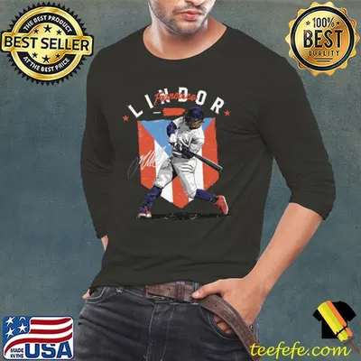 Francisco Lindor New York M Country Flag Puerto Rican professional baseball T-Shirt