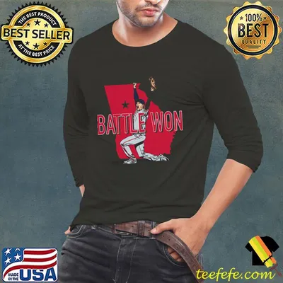Freddie Freeman Battle Won Canadian and American professional baseball first baseman T-Shirt