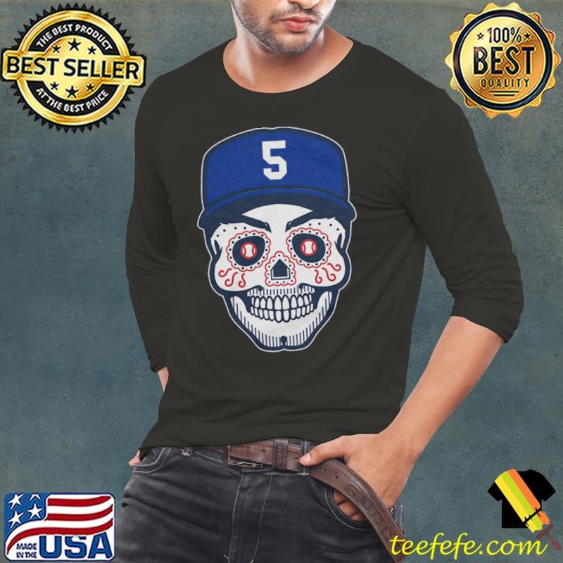 Freddie Freeman Canadian and American professional baseball first baseman Sugar Skull T-Shirt