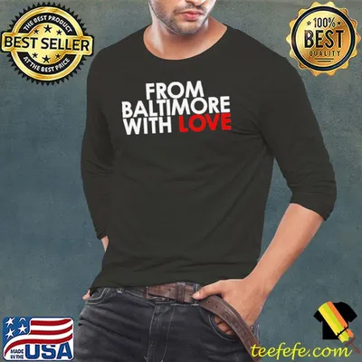 From Baltimore with love Francis Scott Key Bridge shirt