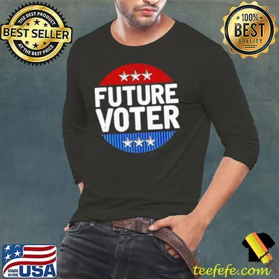 Future Voter logo shirt