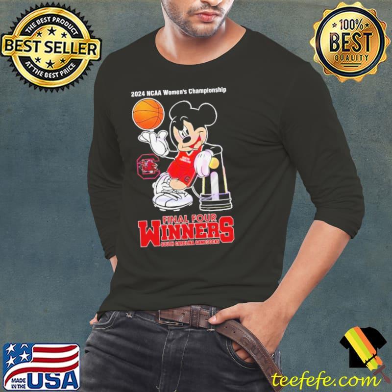 Gamecocks Mickey 2024 Final Four Winners Shirt Long Sleeve Tee Gamecocks Mickey 2024 Final Four Winners Shirt Long Sleeve Tee