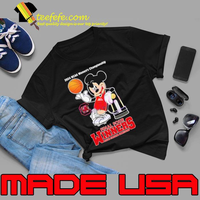 Gamecocks Mickey 2024 Final Four Winners Shirt