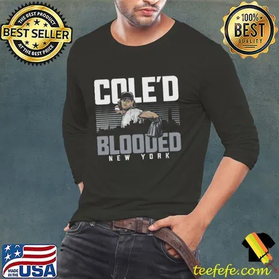 Gerrit Cole American professional baseball pitcher Coled Blooded T-Shirt