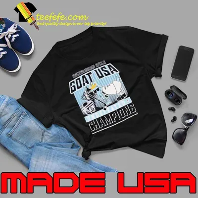 Goat Usa Undefeated Hockey Champions Shirt