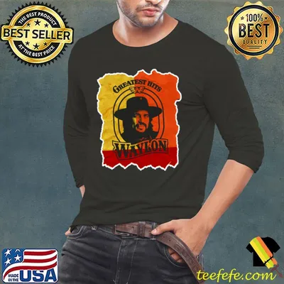 Greatest hits Waylon Jennings connection between music T-Shirt