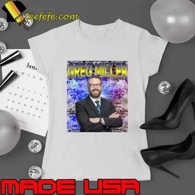GREG MILLER American media personality who came to prominence T-Shirt