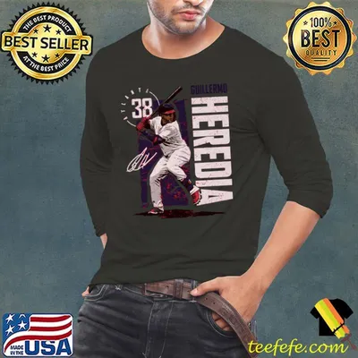 Guillermo Heredia Atlanta Vintage Cuban professional baseball outfielder T-Shirt