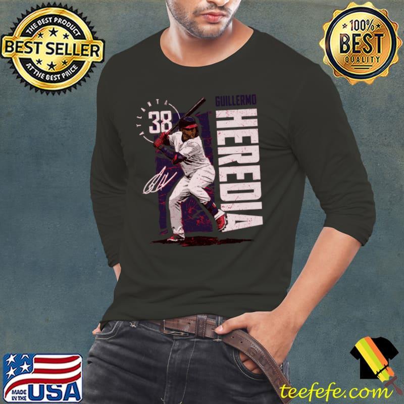Guillermo Heredia Atlanta Vintage Cuban professional baseball outfielder T-Shirt